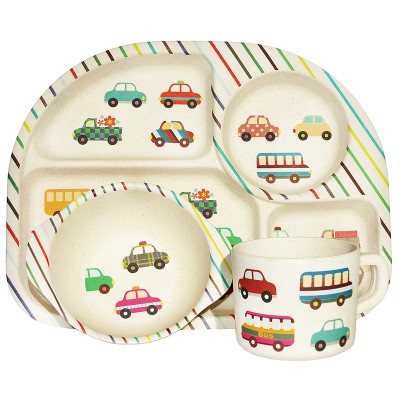 Ecoffee Cup - Bimbamboo 3 Piece Dining Set - Transport