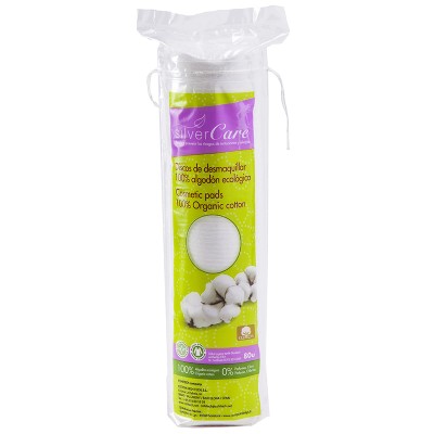 Silvercare Organic Cotton Round Cosmetic Pads